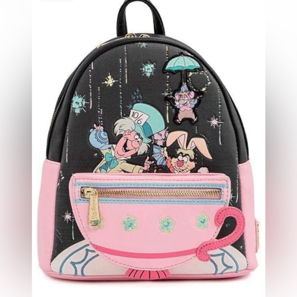 Loungefly backpack Alice in wonderland
